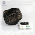 Biodegradable compostable bioplastic rolled garbage bag